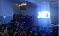 Educational Content on the new LED screen