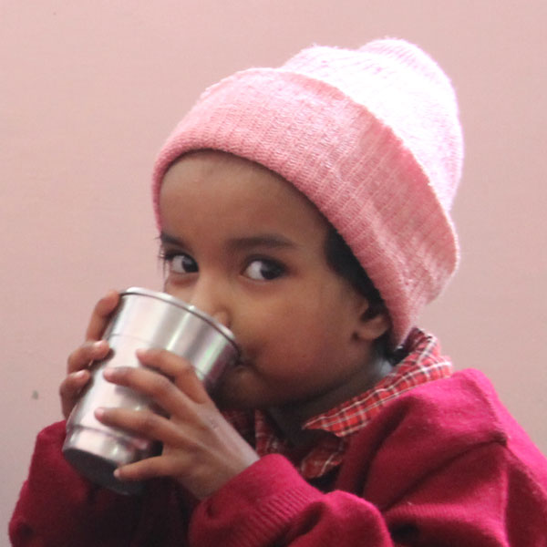 Providing Nourishment - The Hope Project funded by Children's Ashram Fund